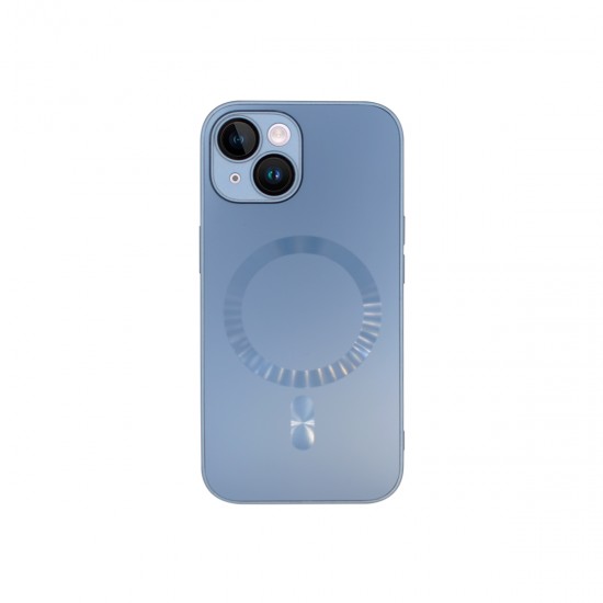Protector iPhone 13/14 color azul con MagSafe